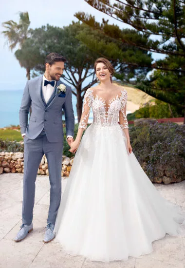 Tres Chic Brautkleid: tres-chic-2023-TC-22207-f-380x550-c