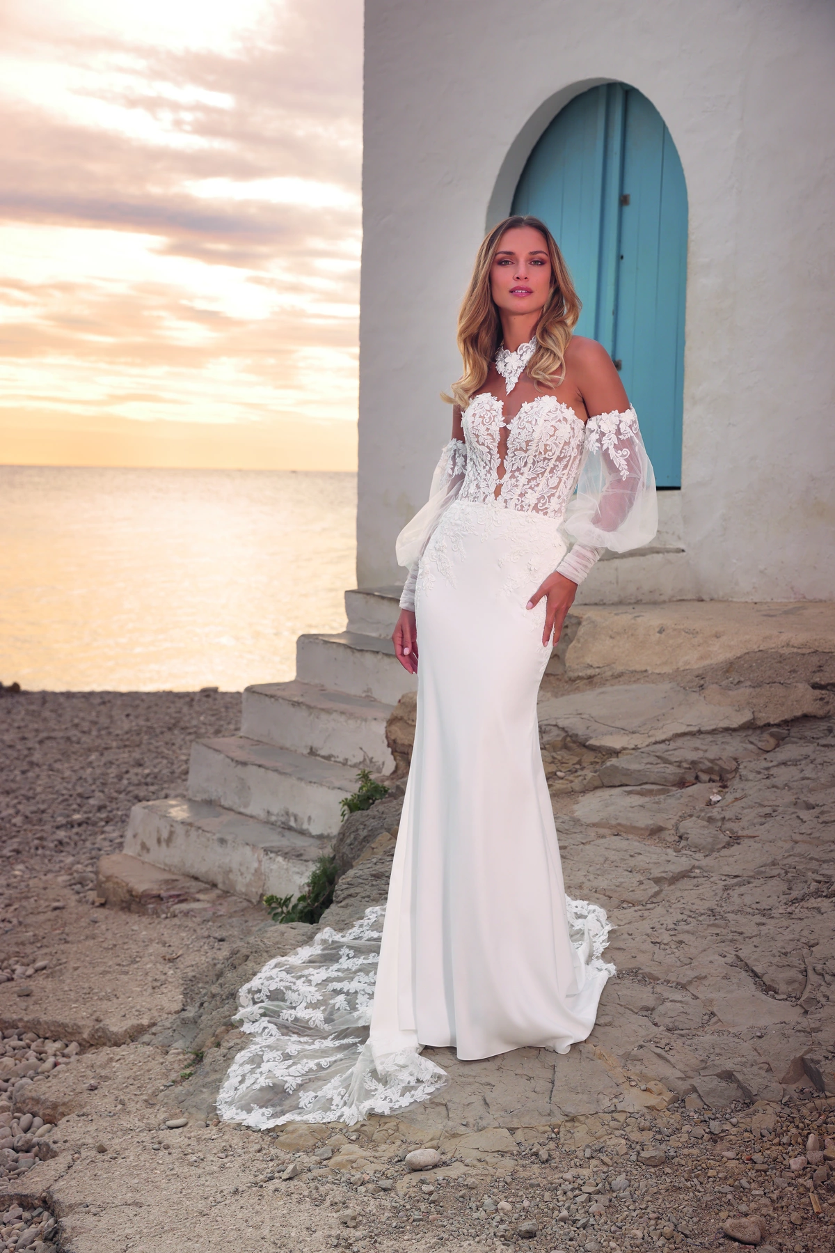 Azuree Bridal Brautkleid: Abby-front-AzureeBridal-09842