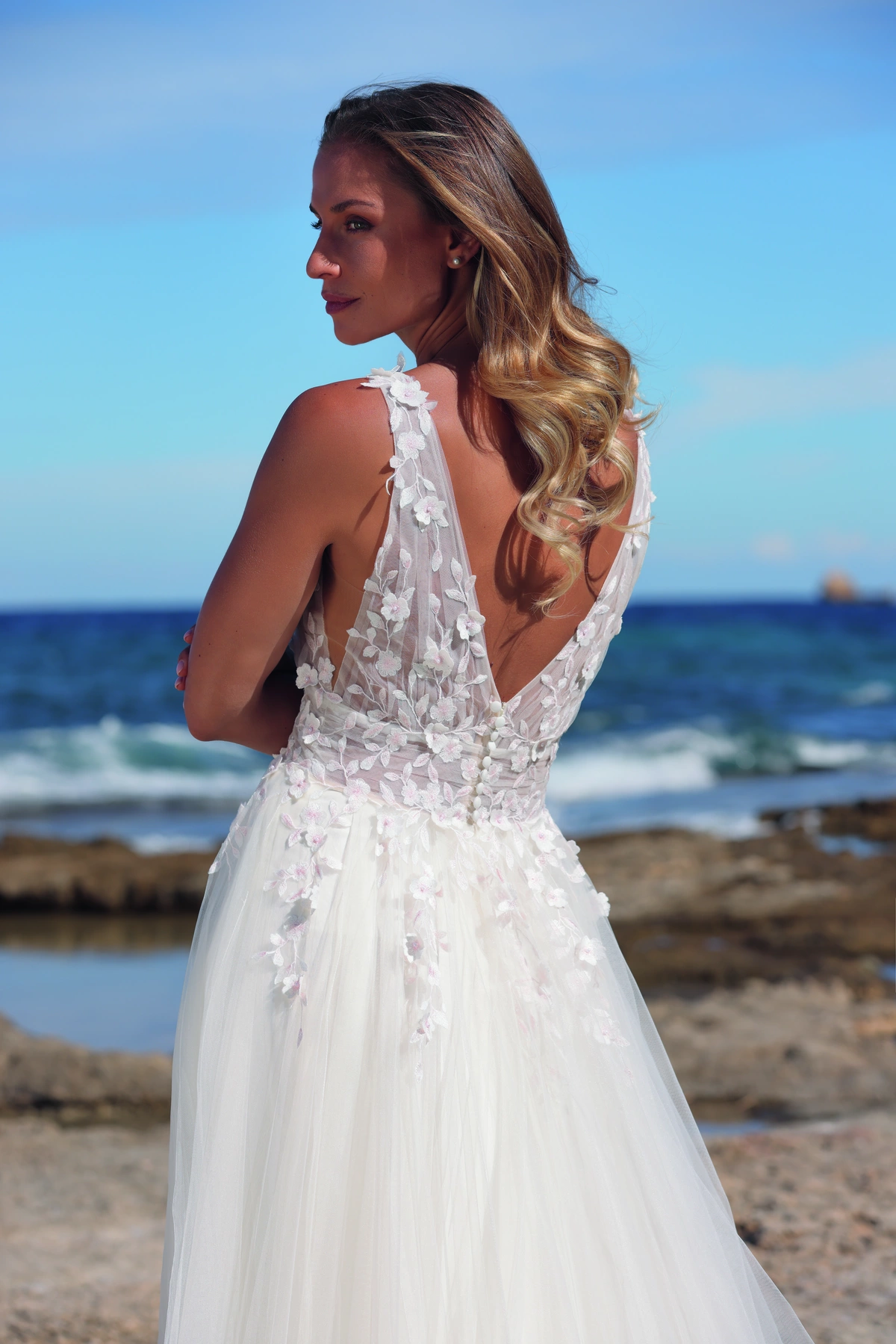 Azuree Bridal Brautkleid: Bibi-back-AzureeBridal-09188