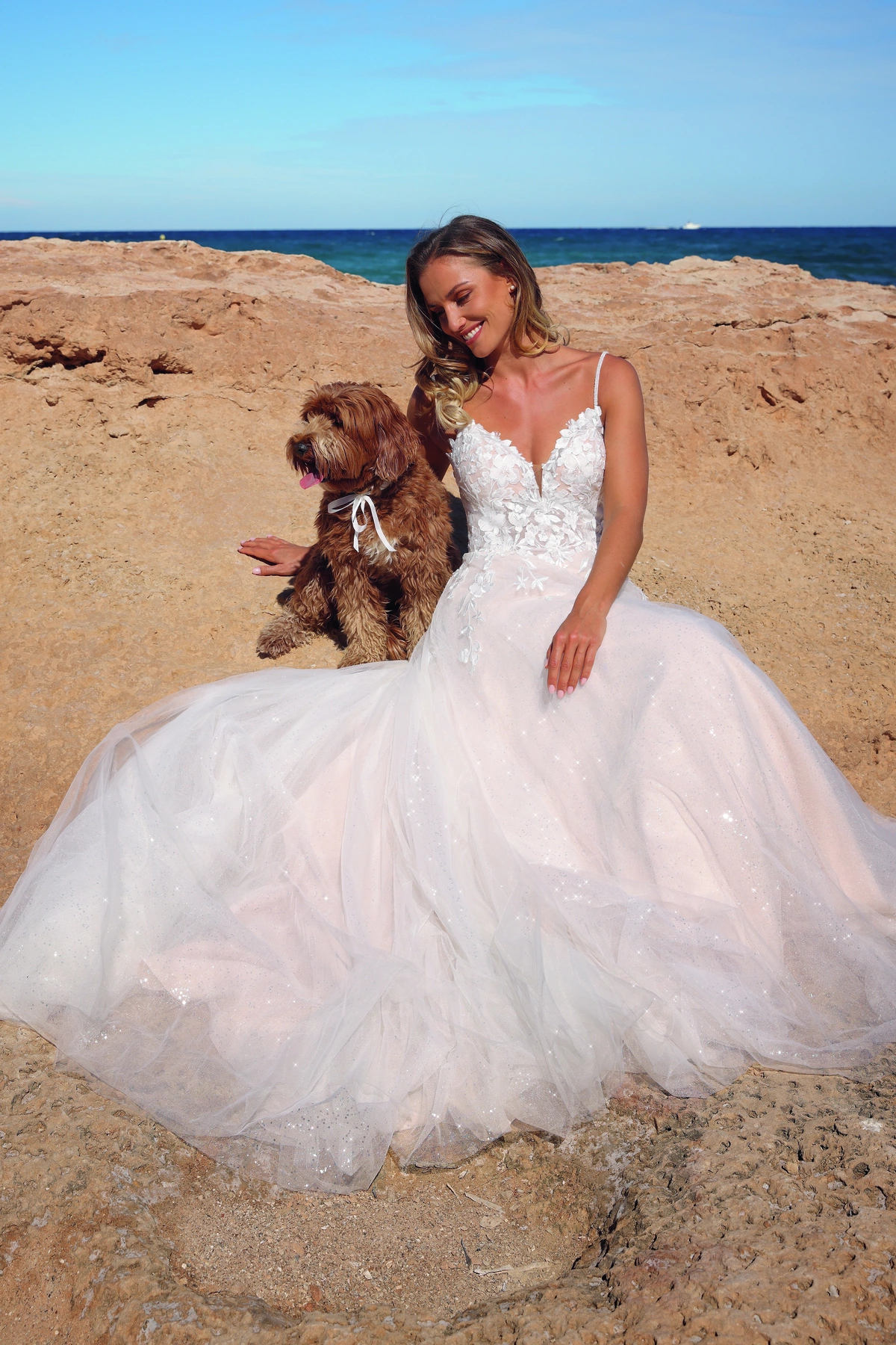 Azuree Bridal Brautkleid: Bonita-front-AzureeBridal-08787