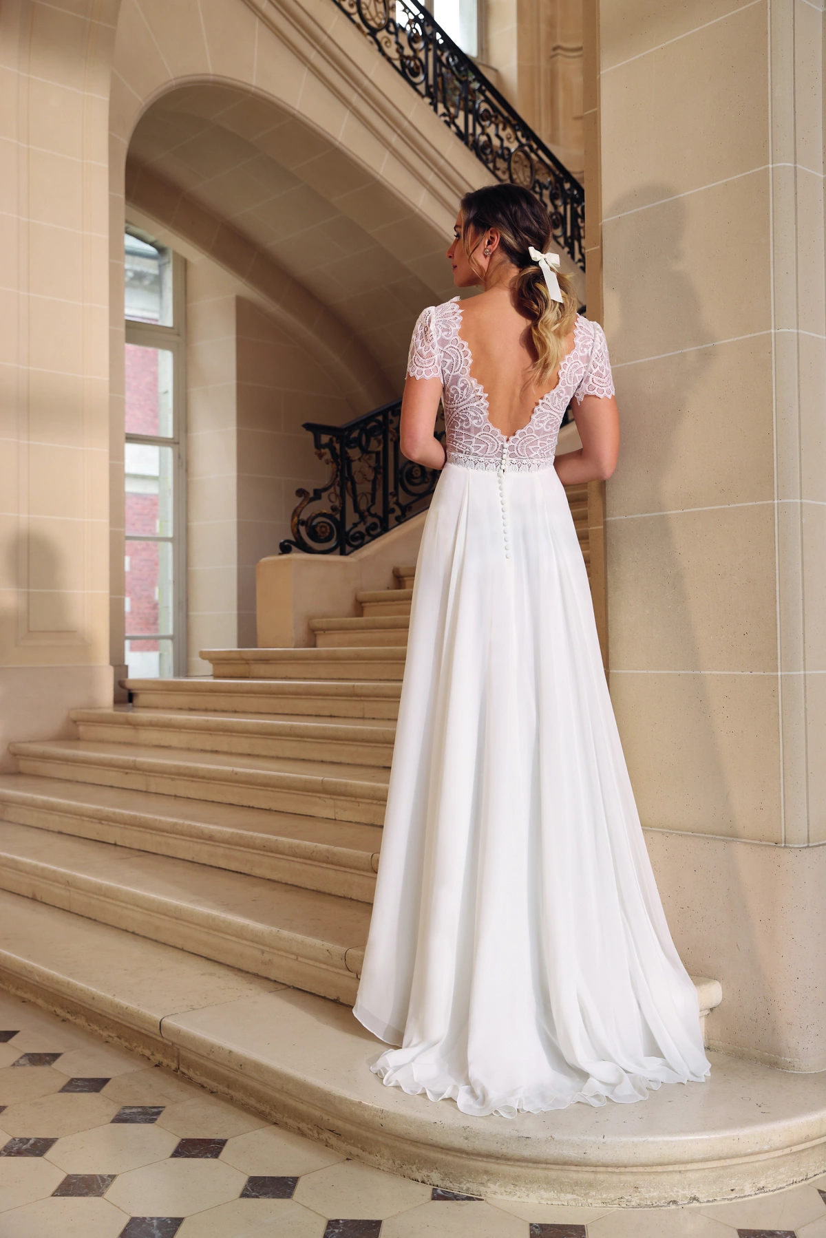 Azuree Bridal Brautkleid: Charity-back-AzureeBridal-03407