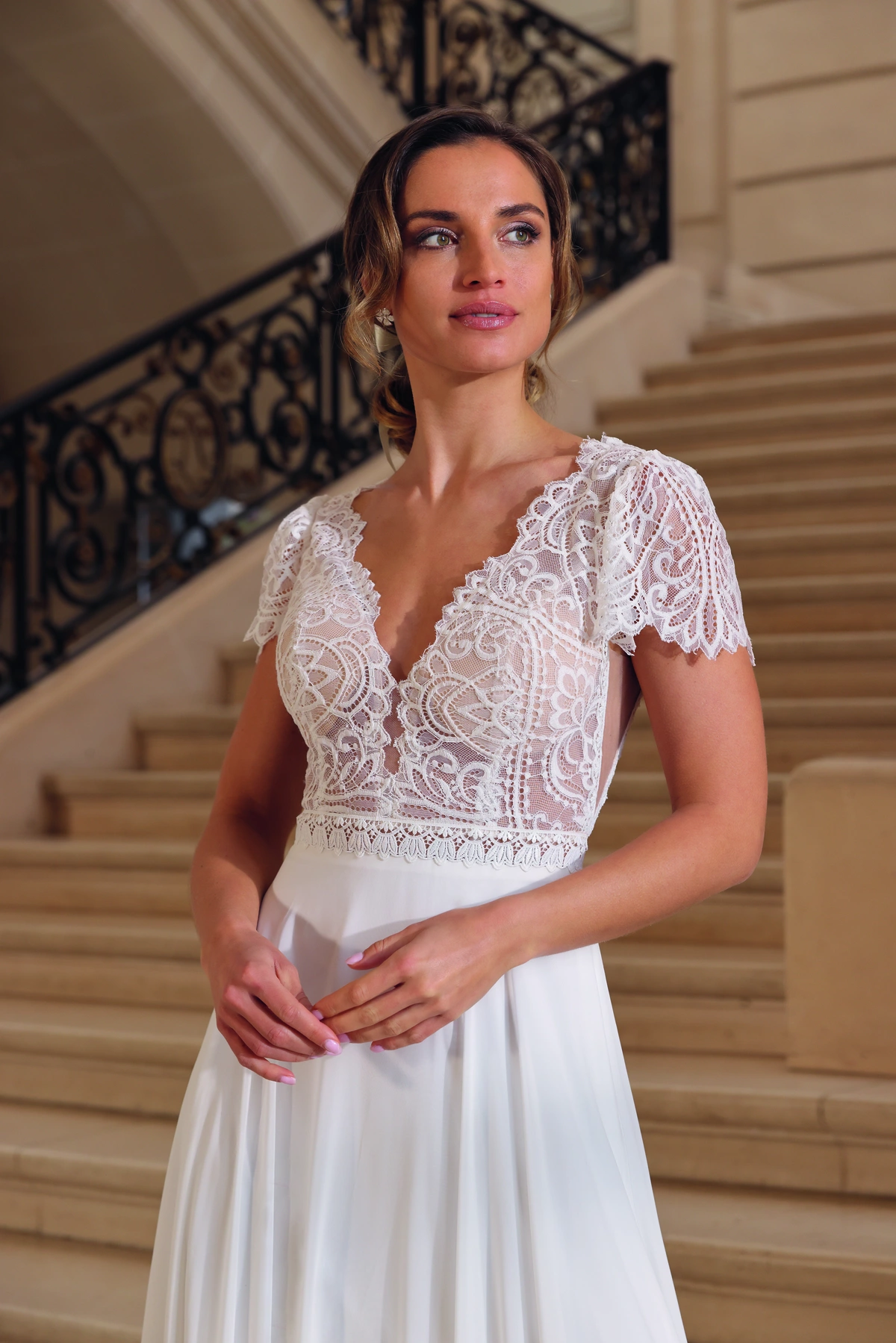 Azuree Bridal Brautkleid: Charity-close-AzureeBridal-03373