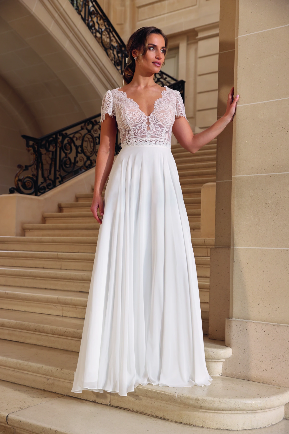 Azuree Bridal Brautkleid: Charity-front-AzureeBridal-03364