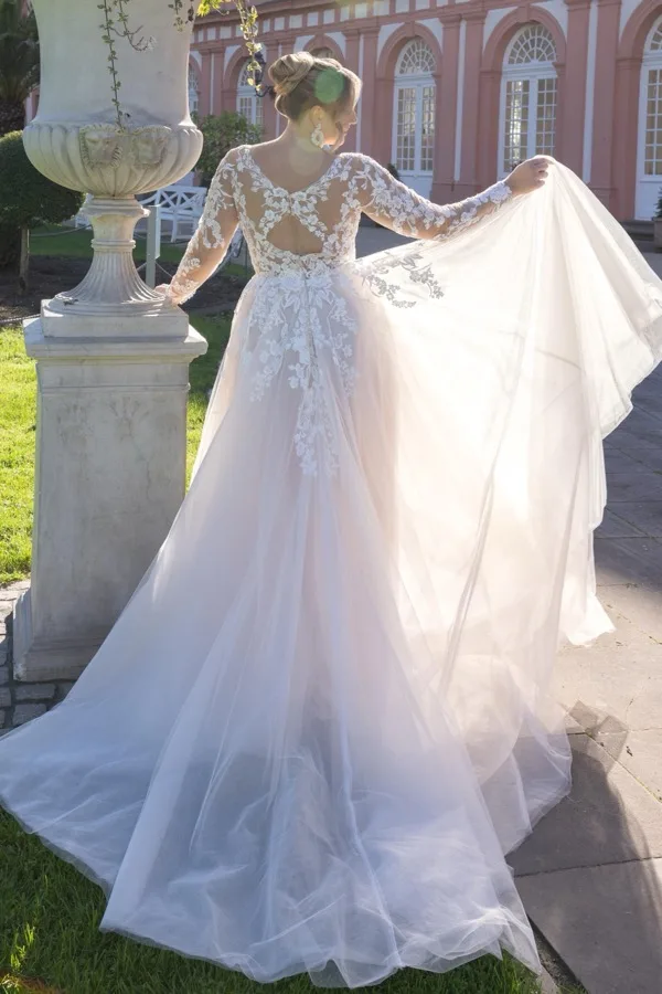 Brautkleid gro&szlig;e Gr&ouml;&szlig;en: Madonna-90801_12A4976