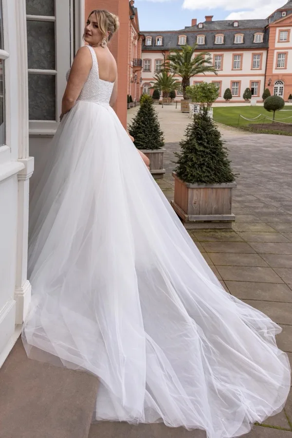 Brautkleid gro&szlig;e Gr&ouml;&szlig;en: Madonna-90808_12A7733