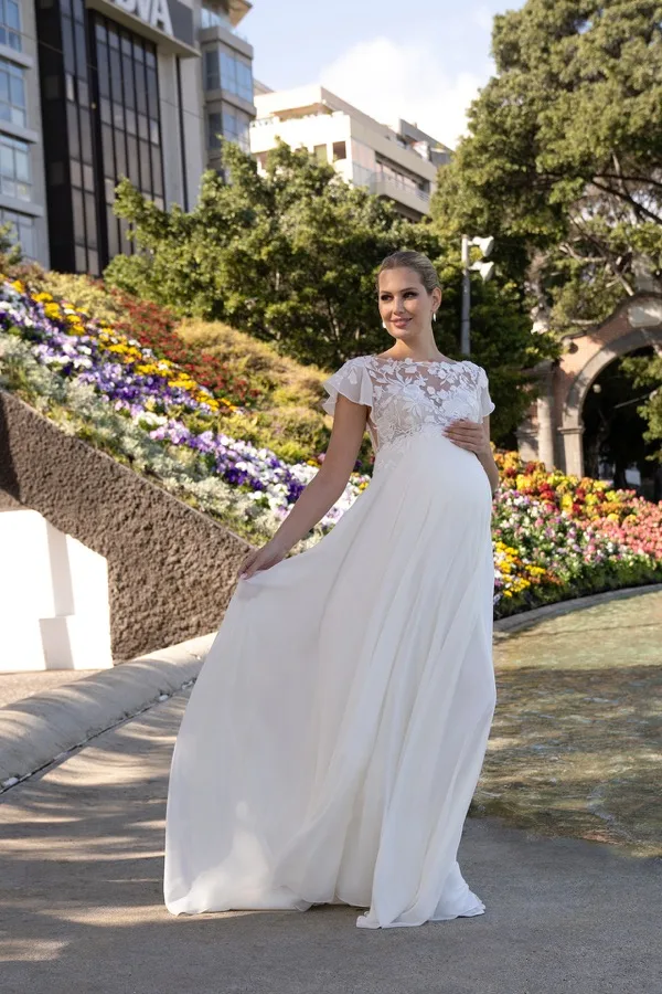 Umstandsbrautkleid: 20294PU