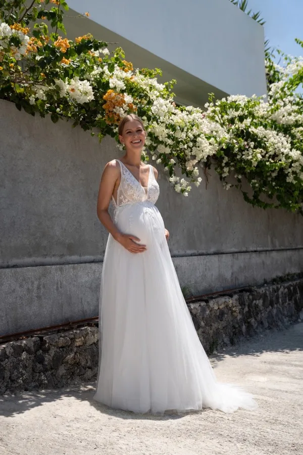 Umstandsbrautkleid: 20358PU_1