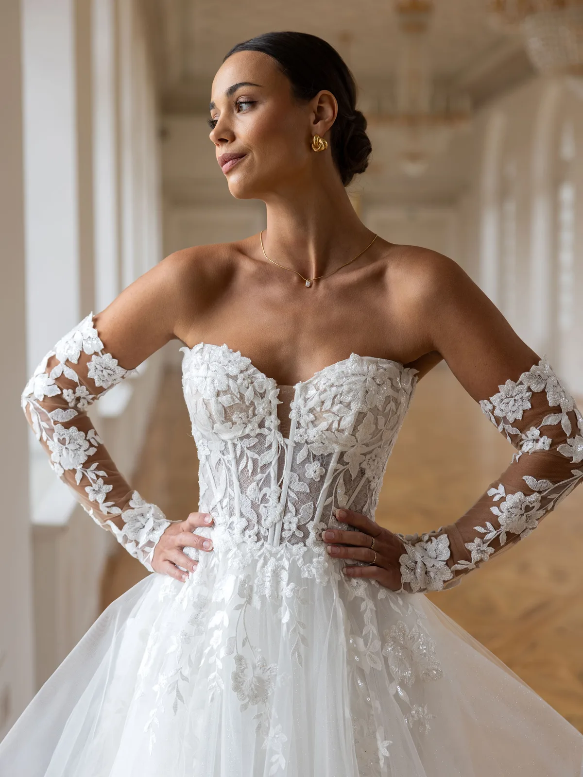 Diane Legrand De Luxe Brautkleid: De-Luxe-10005-12A3266-Edit