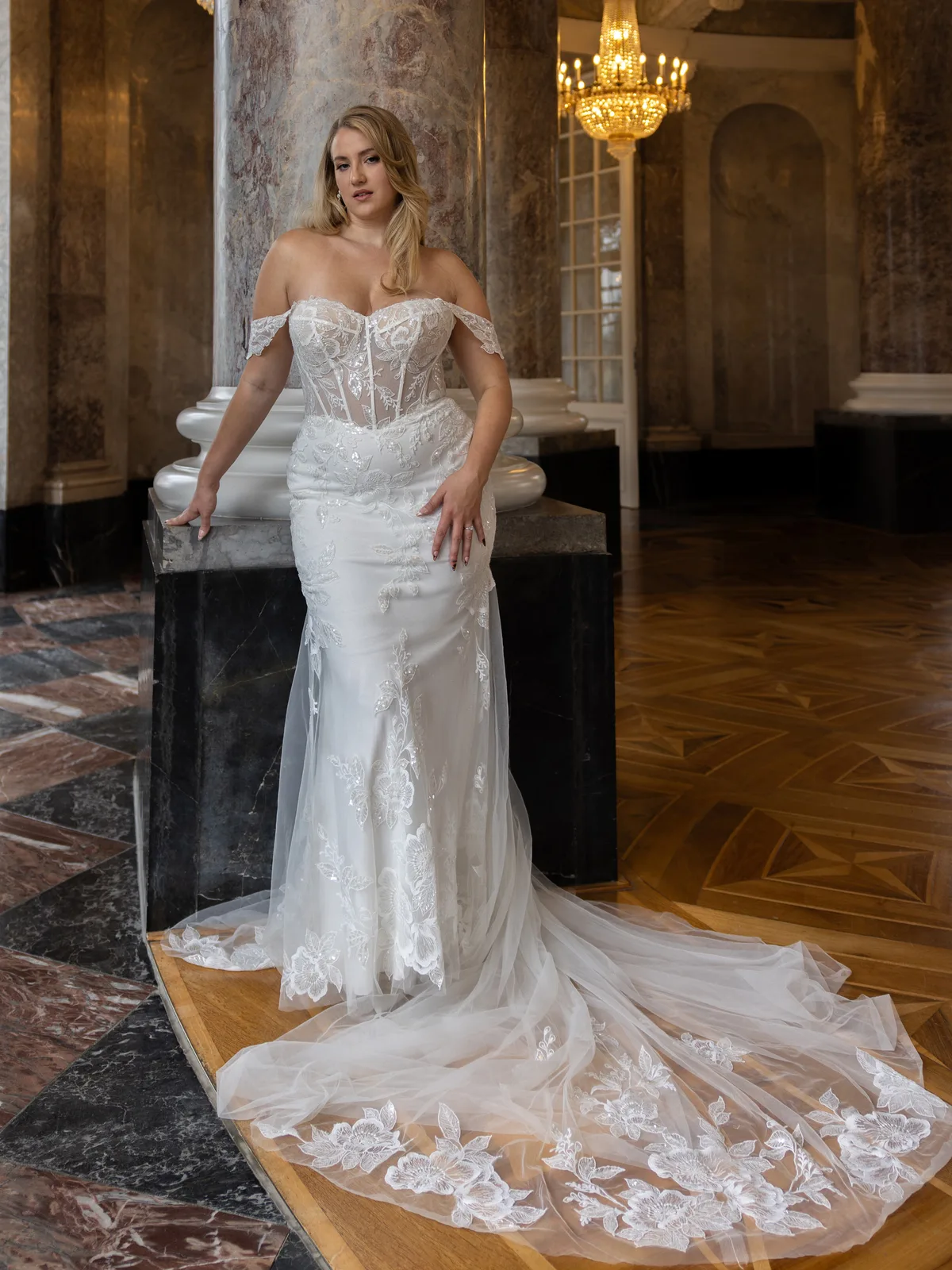 Diane Legrand De Luxe Brautkleid: De-Luxe-10022-12A1637-Edit