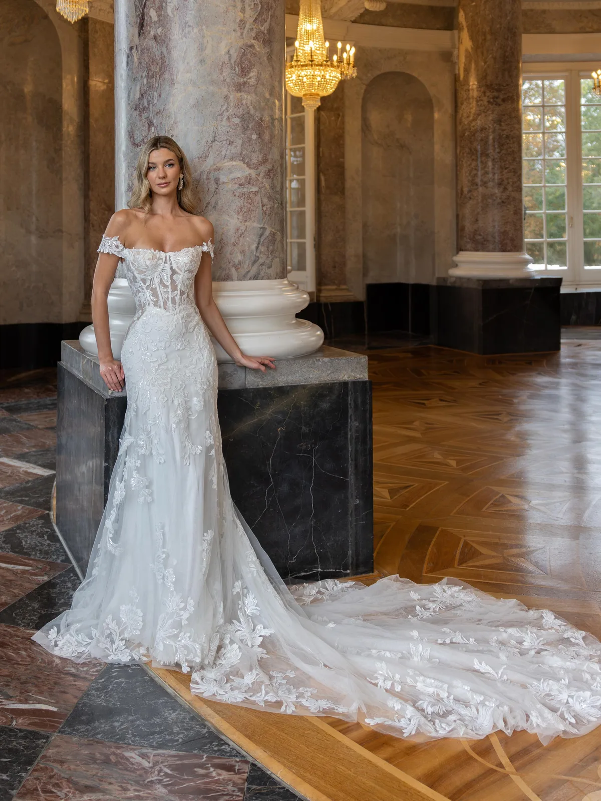 Diane Legrand De Luxe Brautkleid: De-Luxe-10026-12A1874-Edit