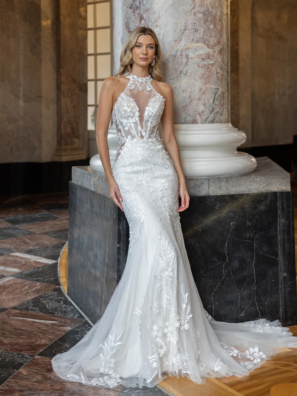 Diane Legrand De Luxe Brautkleid: De-Luxe-10034-12A1019-Edit