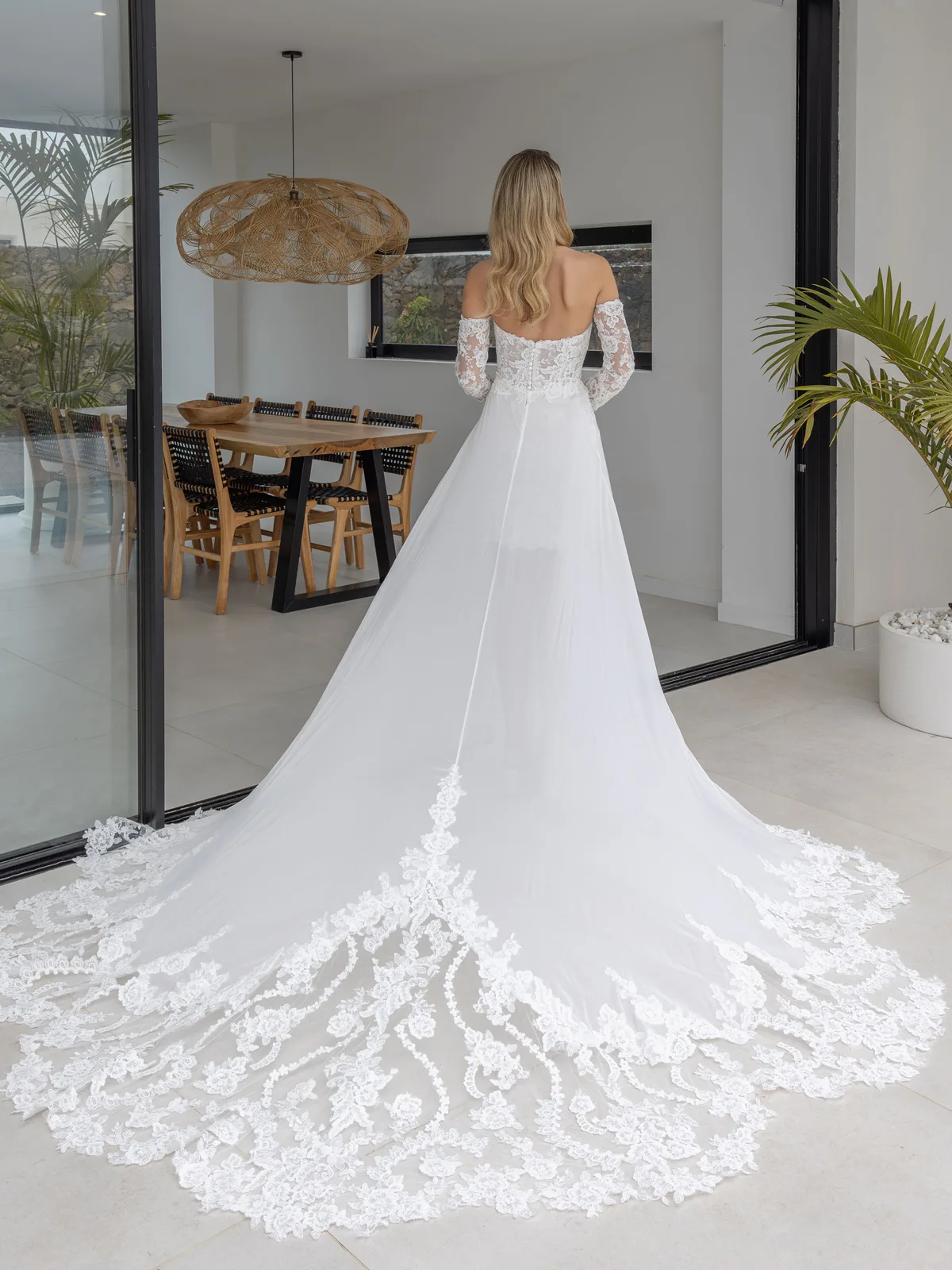 Diane Legrand Dreamy Brautkleid: Dreamy-82409-Skirt-1-Chiffon-12A5690-Edit