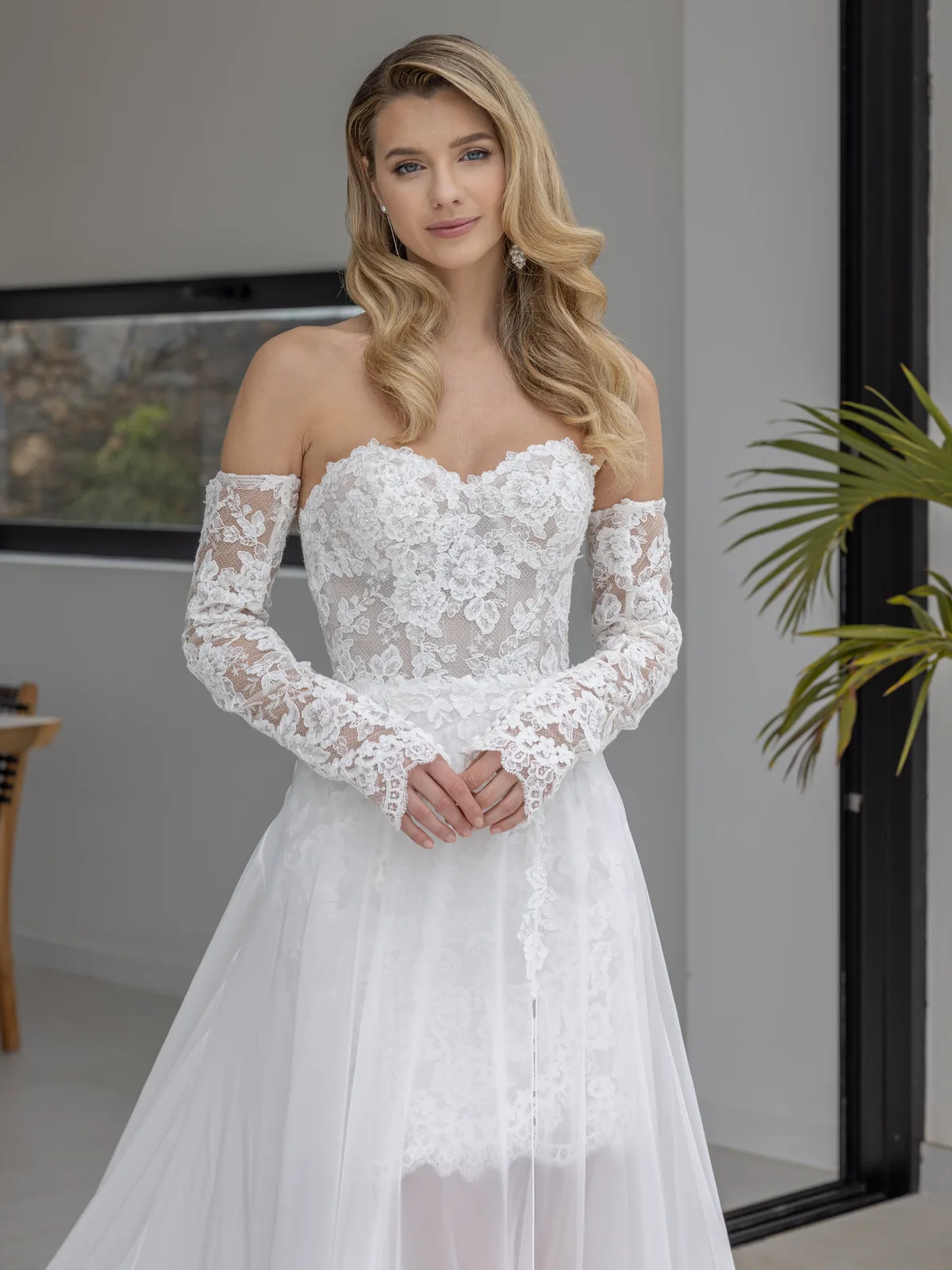 Diane Legrand Dreamy Brautkleid: Dreamy-82409-Skirt-1-Chiffon-12A5774-Edit