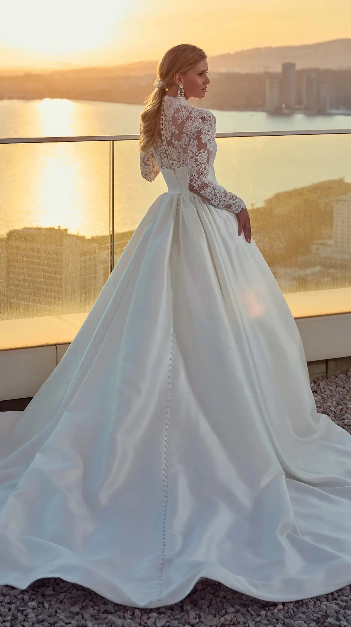 Eddy K - Milano Brautkleid: SKY701-Legacy-back