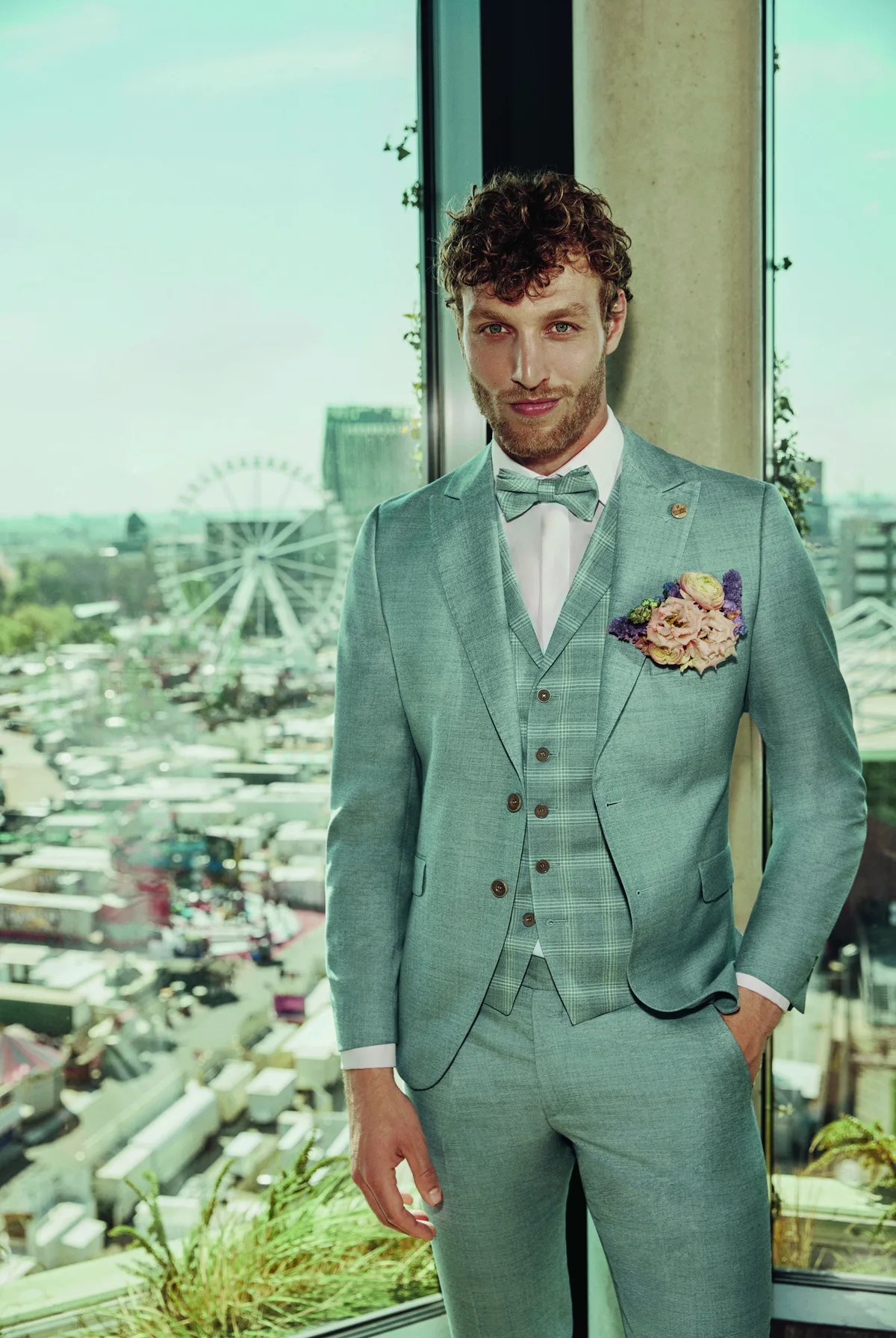 Wilvorst Green Wedding Hochzeitsanzug: Wilvorst-Green-Wedding-Look-02-076